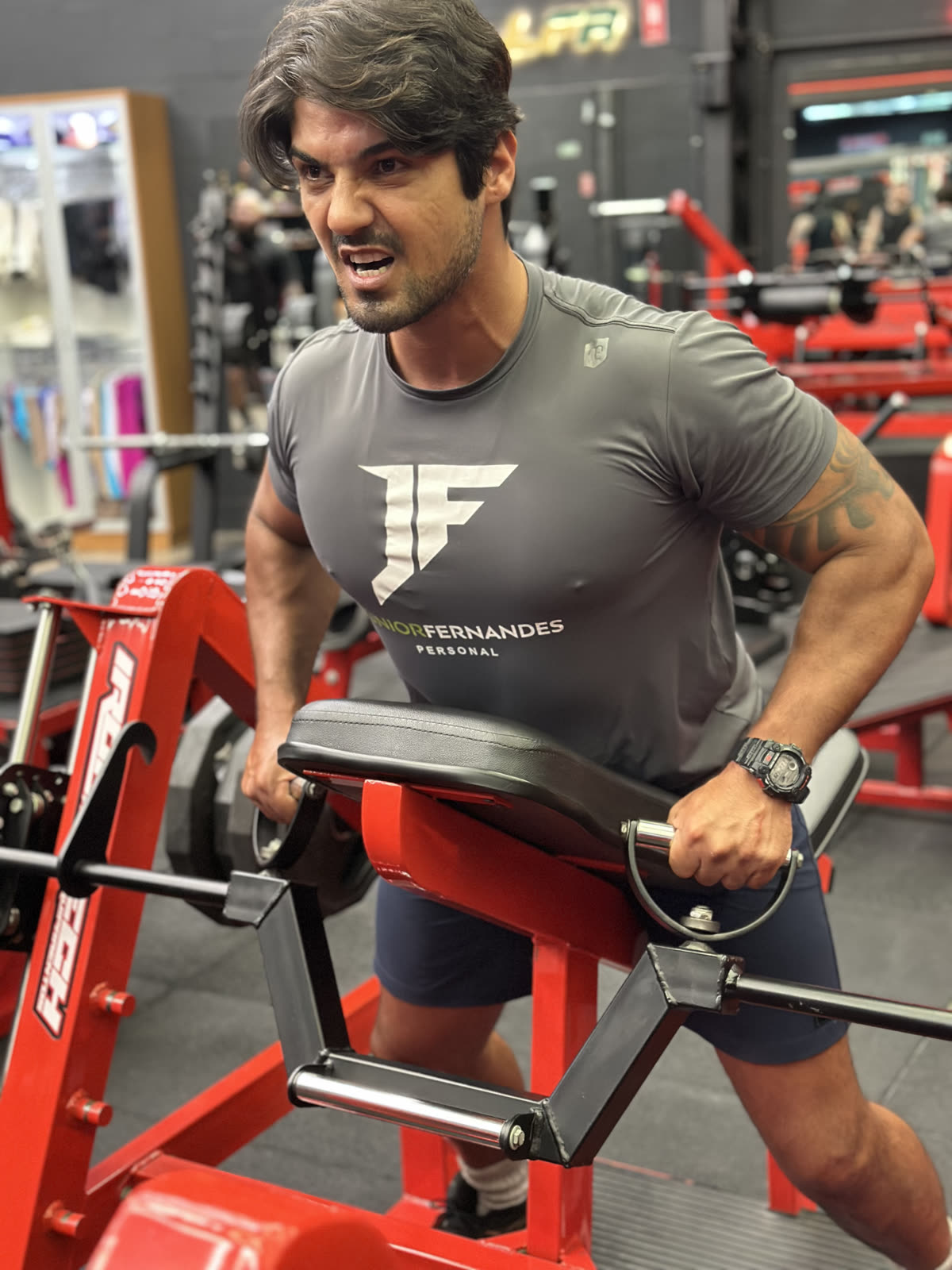 Júnior Fernandes em série de alta intensidade